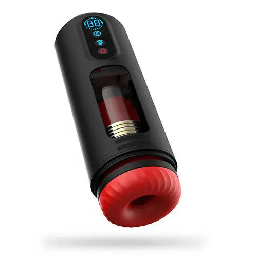 電動オナホール 9段階の推進、吸引、振動、そして伸縮運動を備えた加熱男性用ストローカー