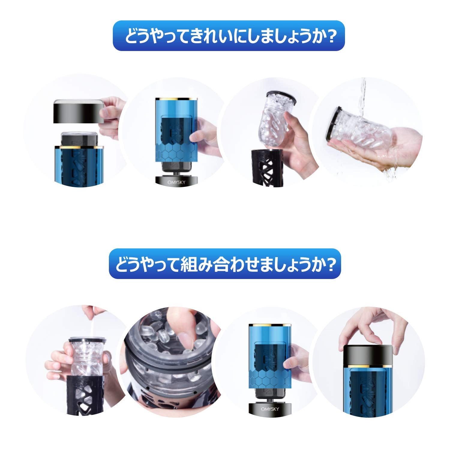 165°吸盤ハンズフリー×IPX6防水 - 10速ピストン回転&中身が見える透明視窗搭載の最高峰電動オナホール