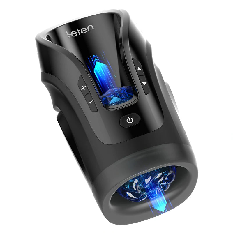 Leten Cannon King Mini:クイックショット突きペニスストローカートイ