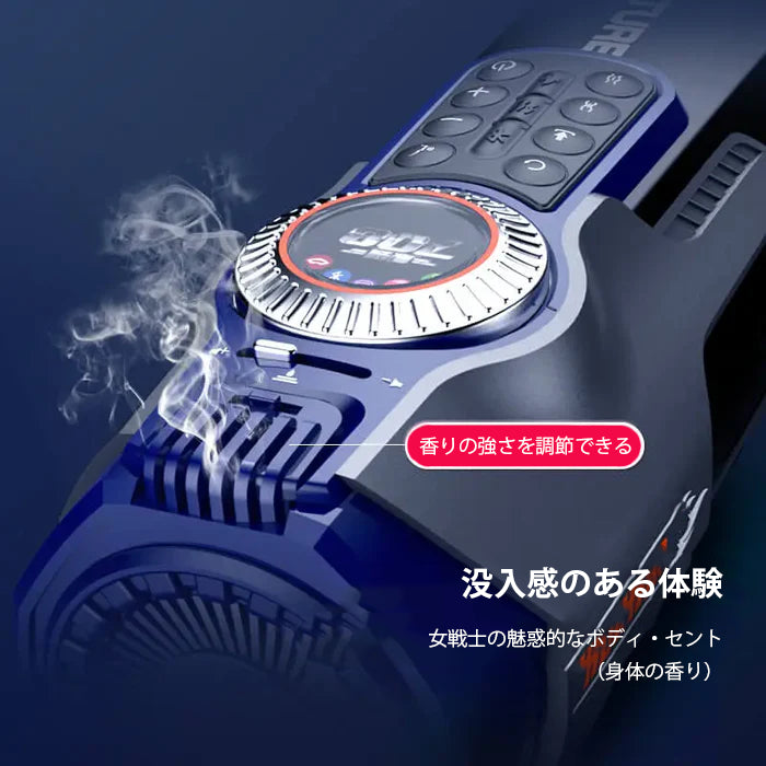 10速大馬力ピストン×4連エアバッグ緊縮 - スマート熱風乾燥加熱台座・無段階変速LED数显搭載の最高峰奢華電動ピストンオナホ
