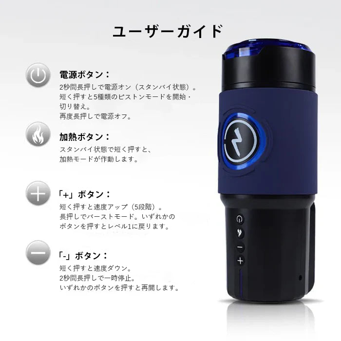 電動オナホール最高峰!サーモポッド サイバーブラッシュ - 10束遠赤外線人肌予熱・550発/分超高速ピストン・口交/陰道/肛門3スリーブ付属・遠隔APP連動の最強フラッグシップ