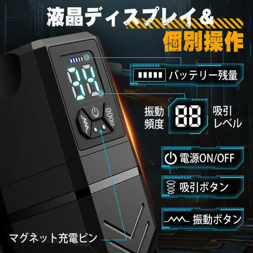 リアルなミルフ陰唇電気膣用マスターベーター、5つの吸引9振動モード