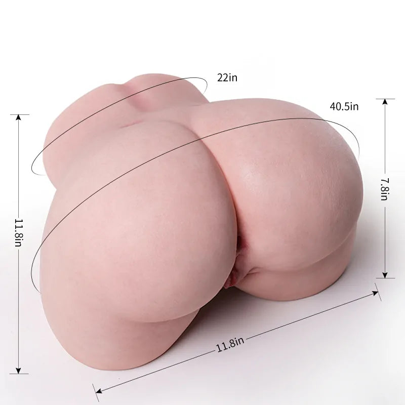 ‌‌Marilyn‌: 12.2kg リアルシリコン製 女性ヒップトルソー