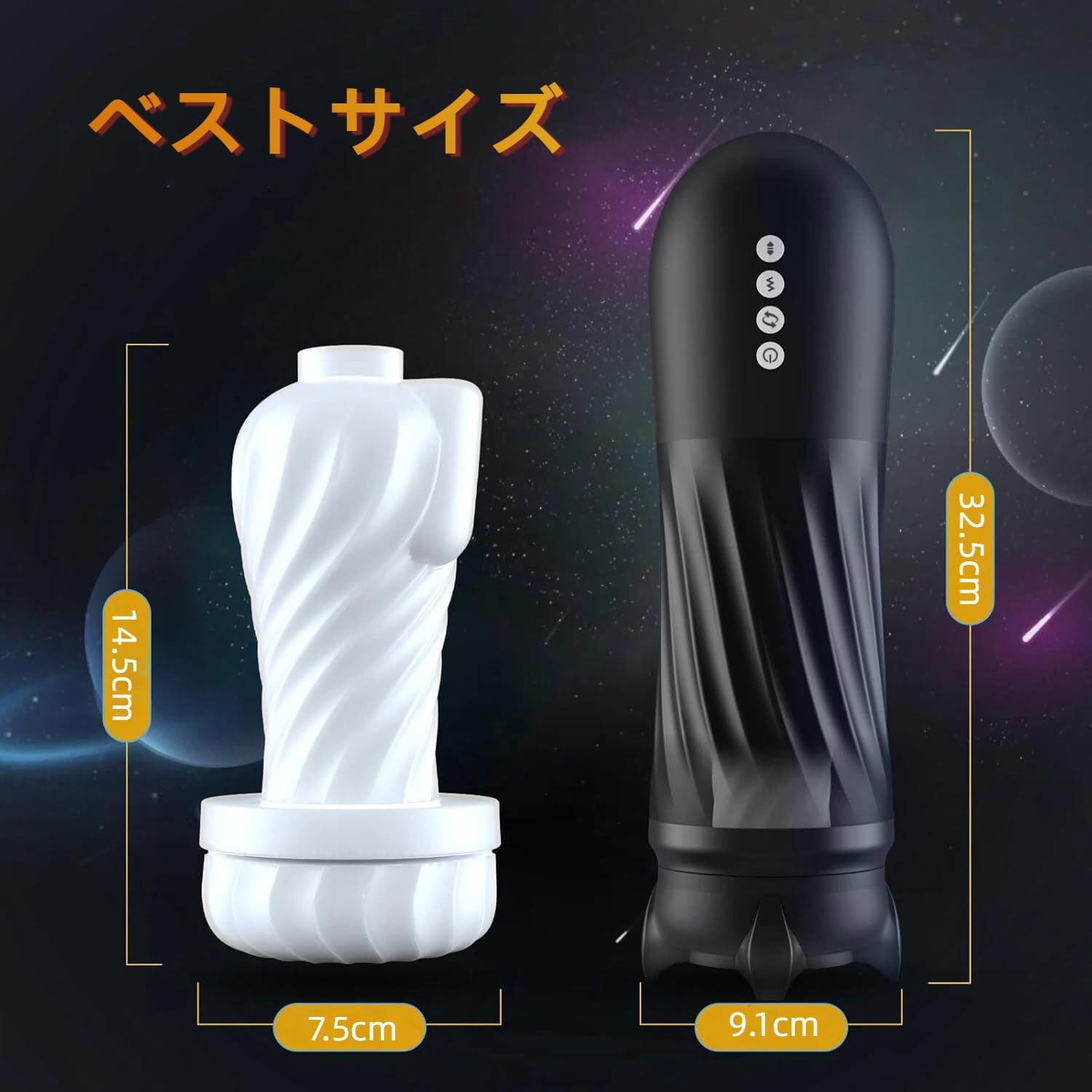 500発/分高速ピストン×360°渦巻きツイスト - 熱風予熱乾燥ベース・1秒マグネット快拆・55dB極静音搭載の最高峰電動オナホール