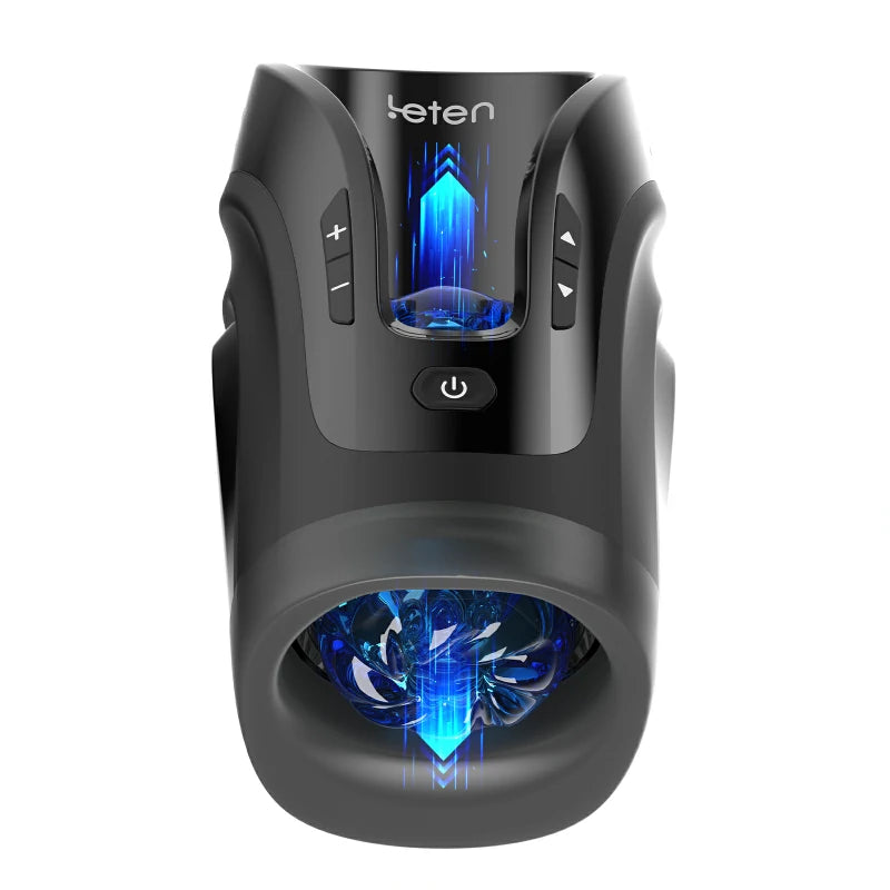 Leten Cannon King Mini:クイックショット突きペニスストローカートイ