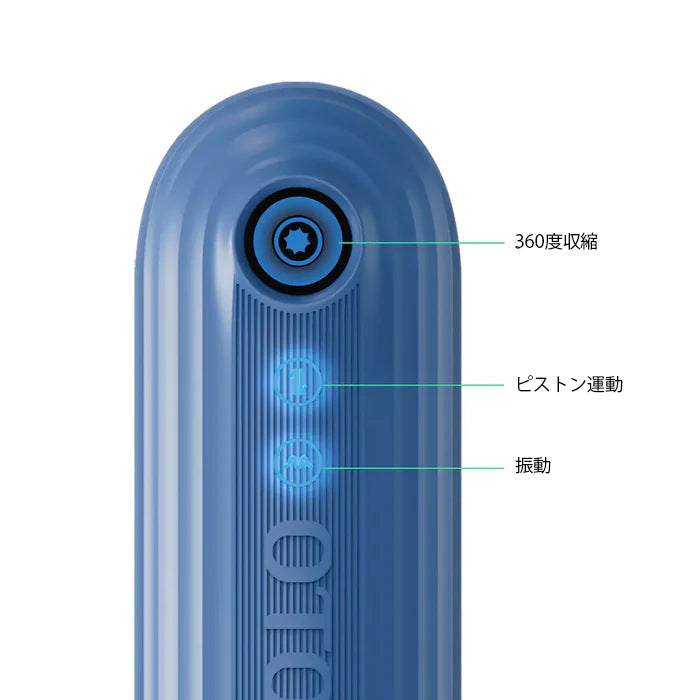 「サブマリン」IPX7完全防水水没対応・5速自動ピストン×7速振動・360°ハイブリッド筋肉緊縛吸引 全ウルトラシリコン装甲 オナホール